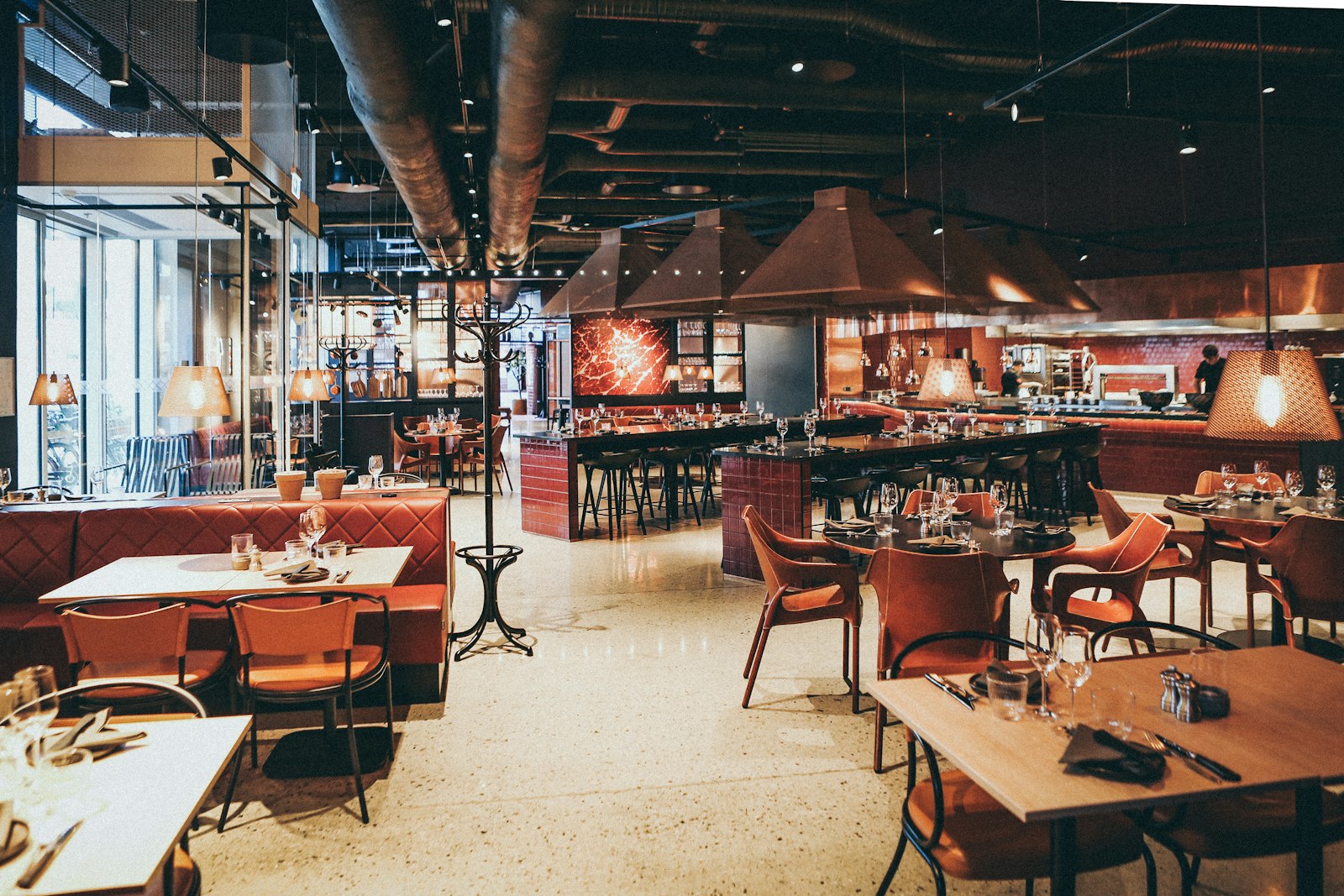The dining room at India Clay Oven